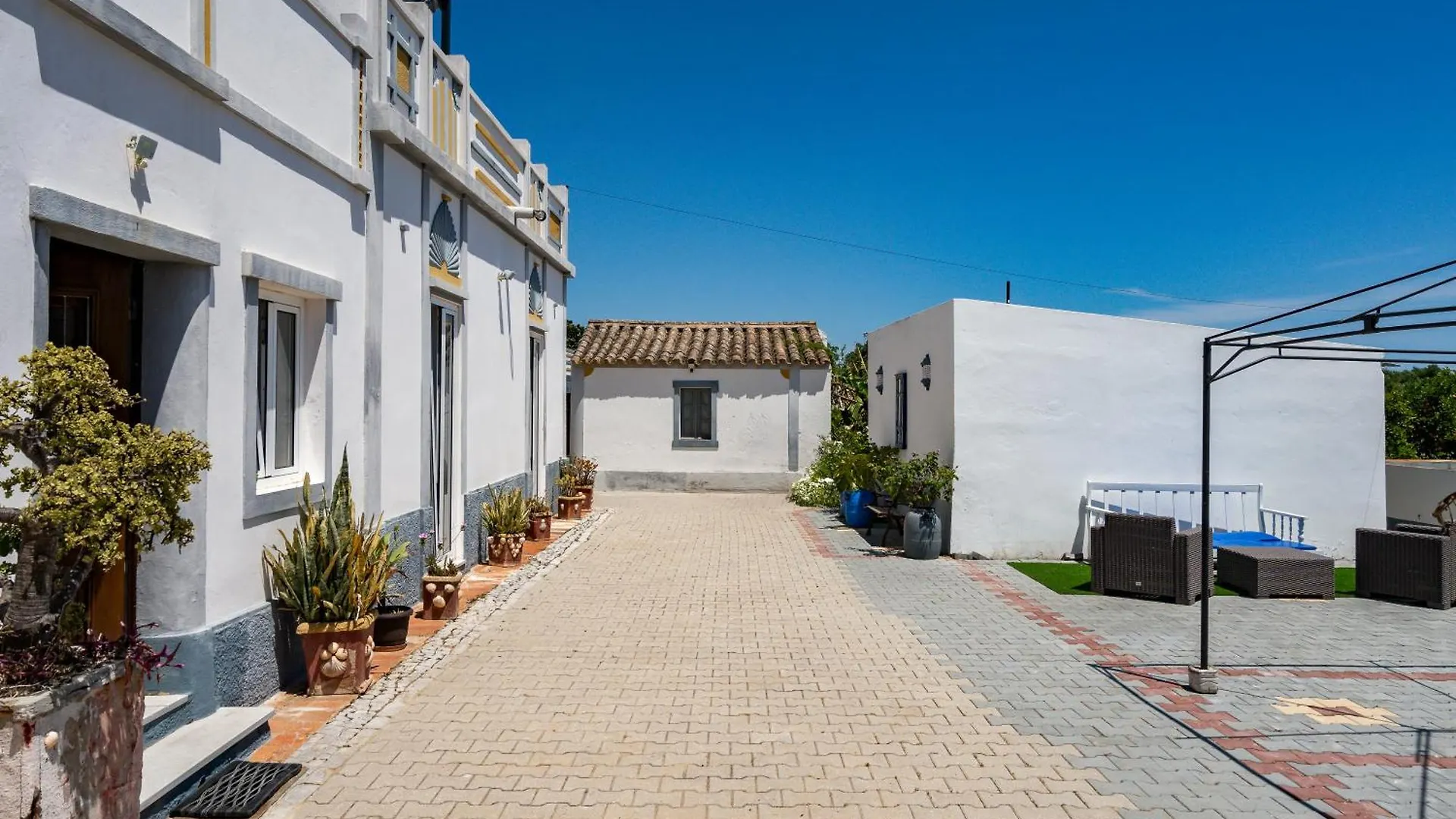 Villa Casa D'Nossa, Casa Tradicional E Moderna, Vista 360º, Piscina De Agua Salgada Luz de Tavira Сasa de vacaciones