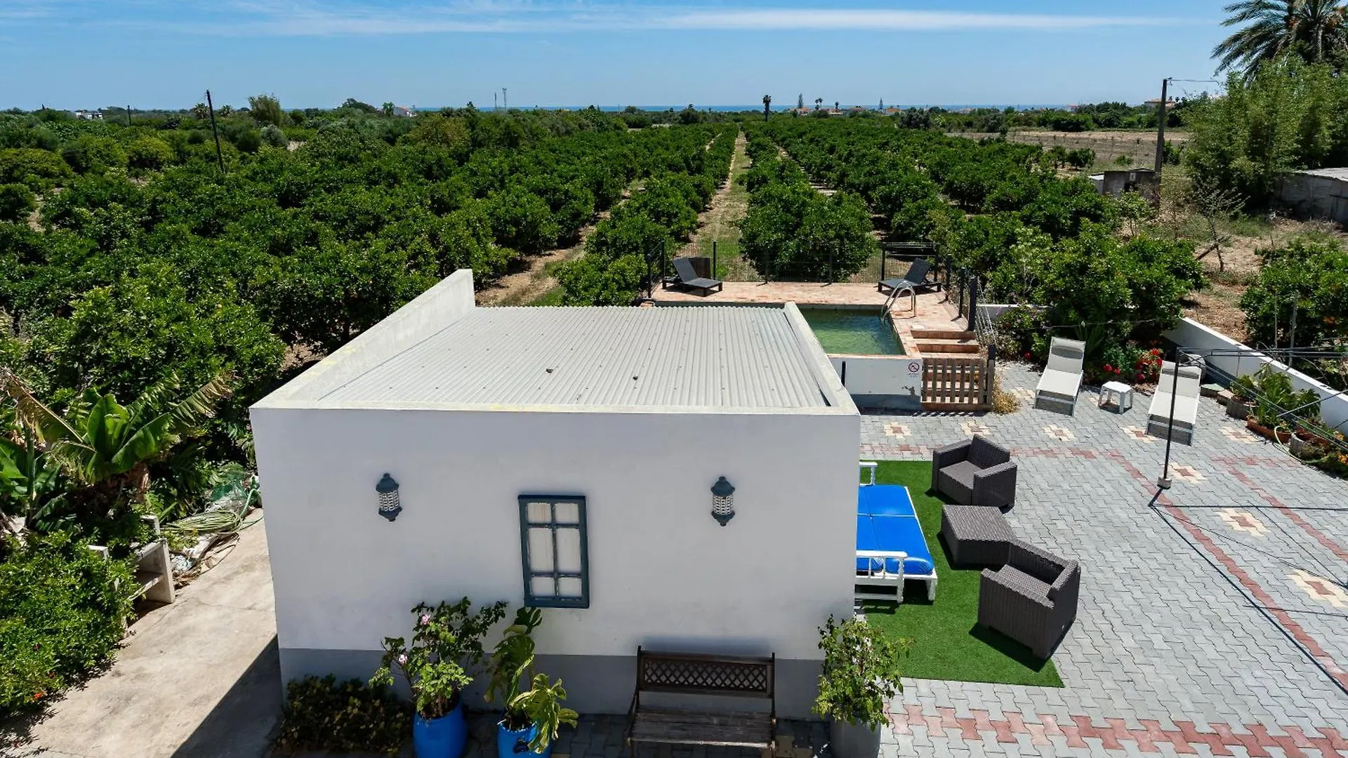 Villa Casa D'Nossa, Casa Tradicional E Moderna, Vista 360º, Piscina De Agua Salgada Luz de Tavira 0*,